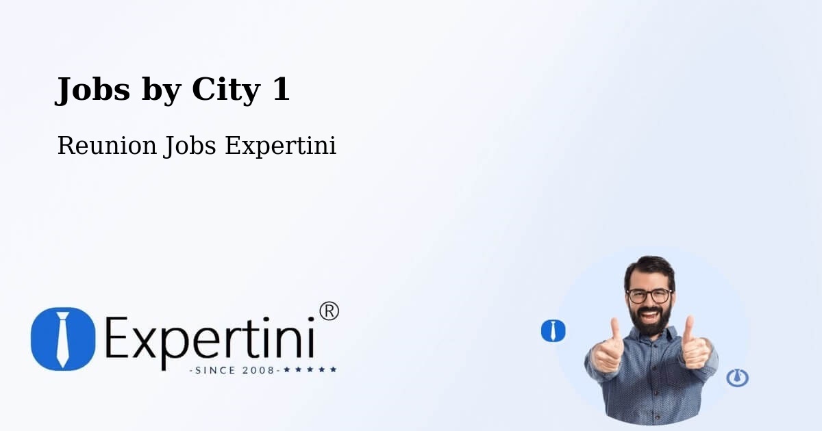City Jobs in Reunion - Expertini